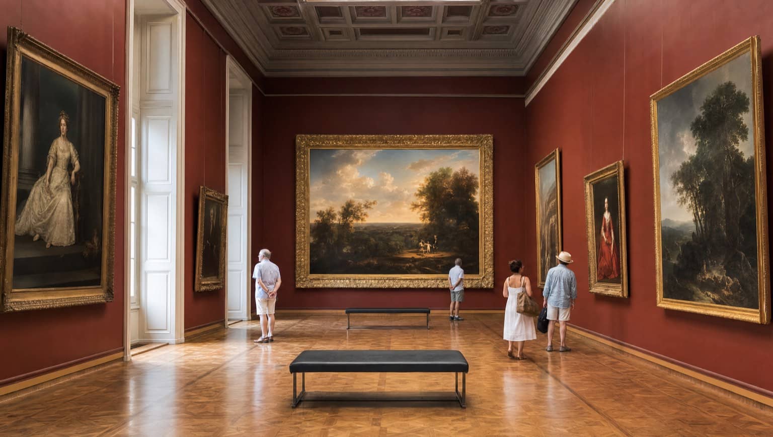 Galerie fraîche du musée des Beaux-Arts de Lyon
