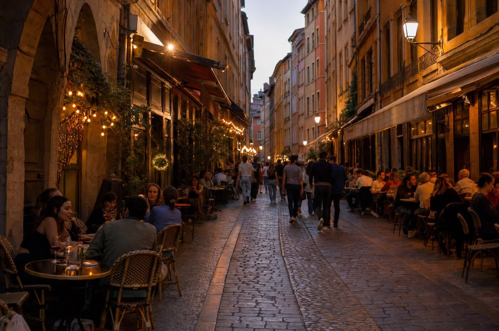 Place Bellecour à Lyon